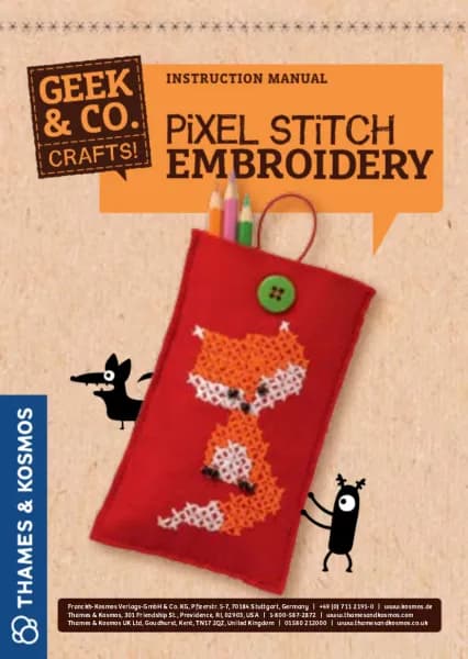 Thames & Kosmos Pixel Stitch Embroidery