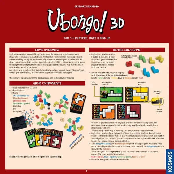 Thames & Kosmos Ubongo 3D