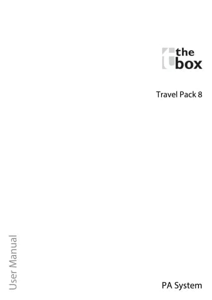 The Box Travel Pack 8