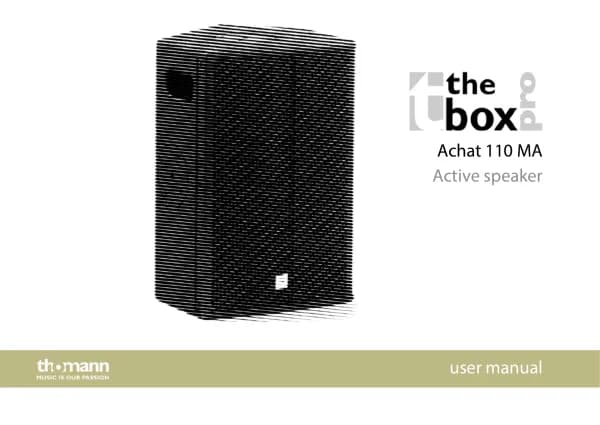 The Box Pro Achat 110 MA