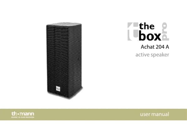 The Box Pro Achat 204 A