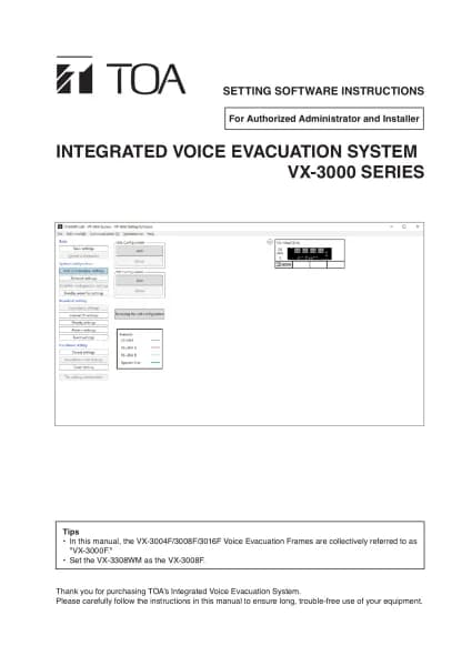 Toa VX-3016F