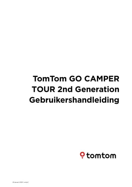 TomTom GO Camper Tour (2nd Generation)