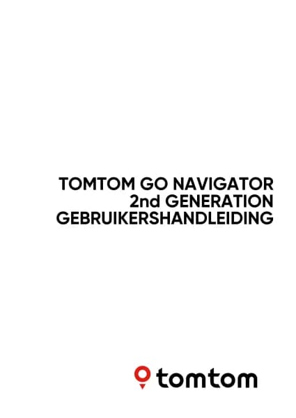 TomTom GO Navigator 2nd Generation