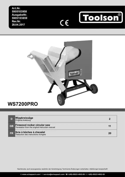 Toolson WS7200PRO