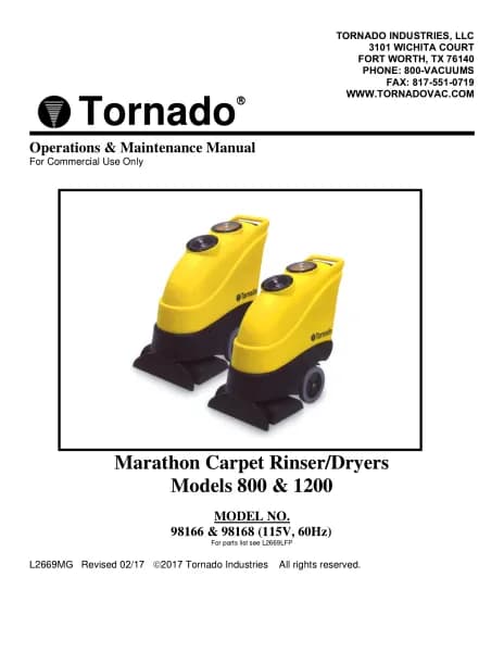 Tornado Marathon 1200