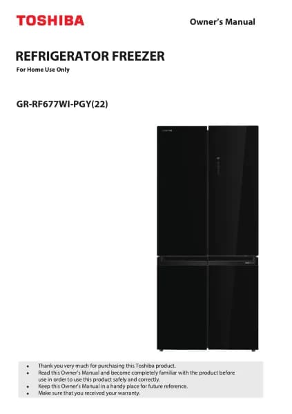Toshiba GR-RF677WI-PGY22