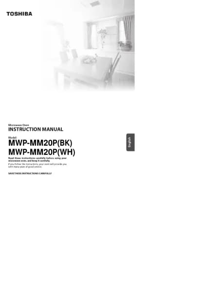 Toshiba MWP-MM20P(BK)