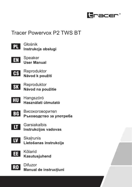 Tracer Powervox P2 TWS BT