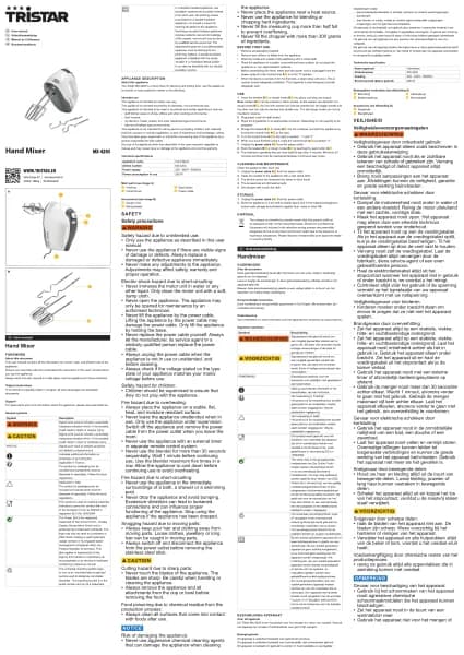 Tristar MX-4203
