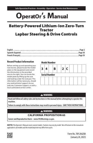 Troy-Bilt Mustang Z42E XP