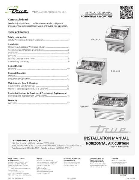 True THAC-36-HC-LD BLK