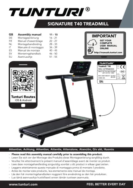 Tunturi Signature T40