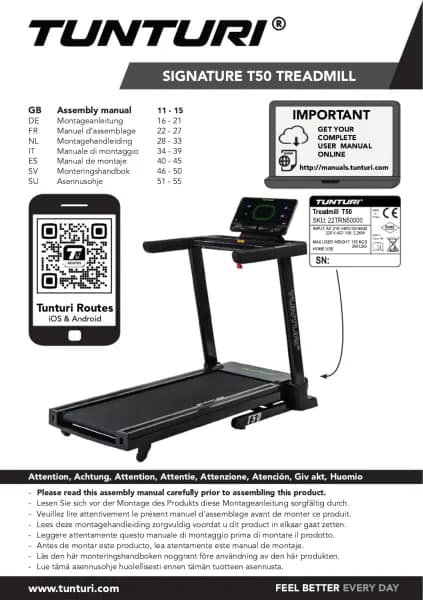 Tunturi Signature T50