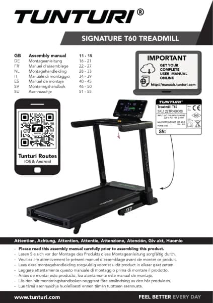 Tunturi Signature T60