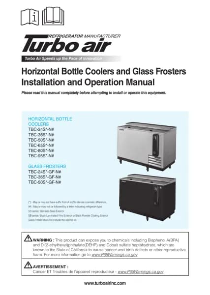 Turbo Air TBC-36SD-N6