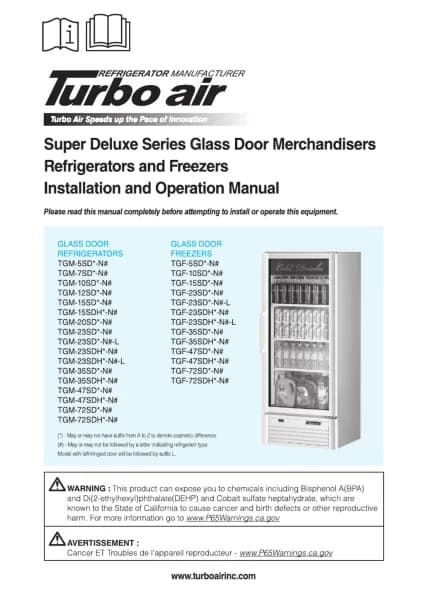 Turbo Air TGM-23SD-N6
