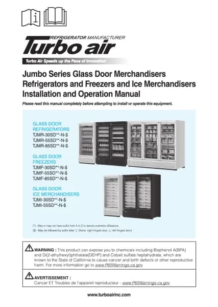 Turbo Air TJMR-55SD-N
