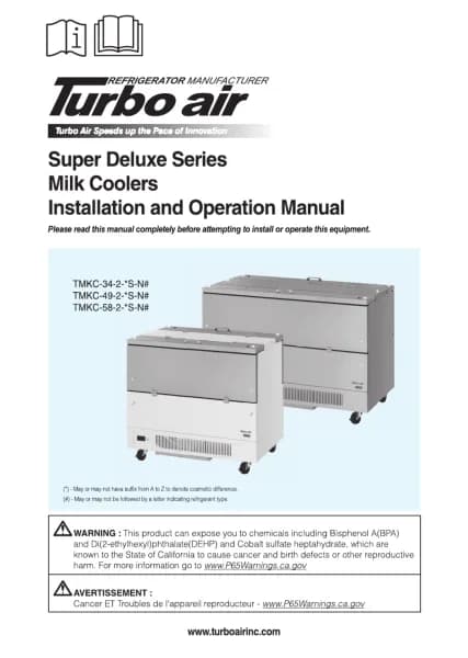 Turbo Air TMKC-49-2-SS-N6