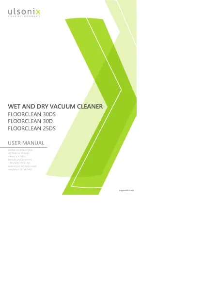 Ulsonix FLOORCLEAN 30D