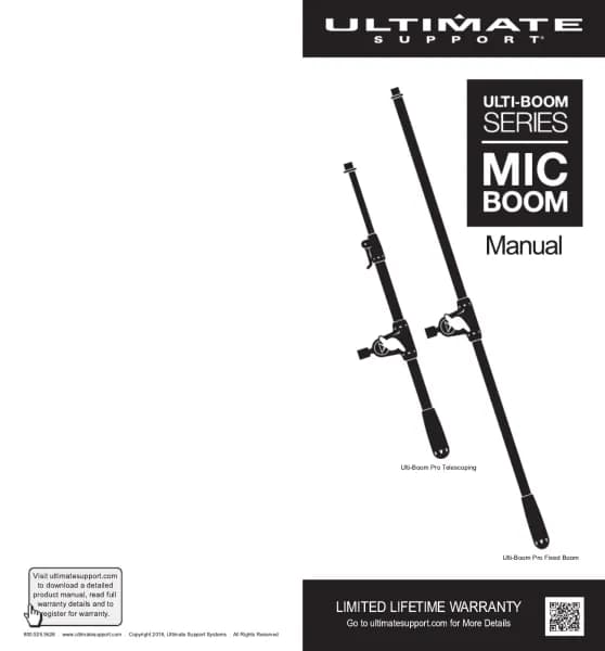 Ultimate Ulti-Boom Pro Telescoping