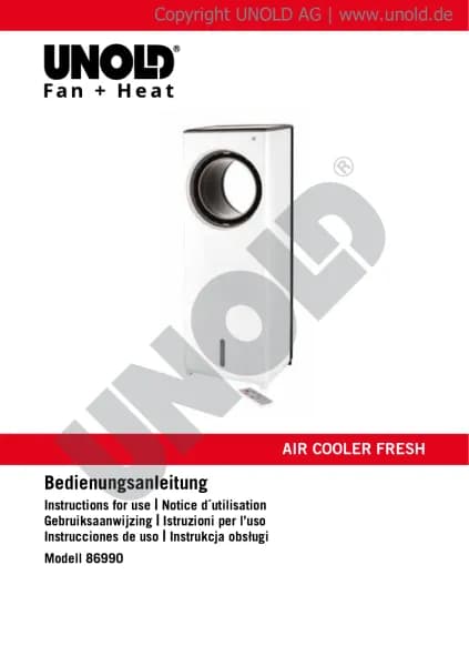 Unold Air Cooler Fresh 86990