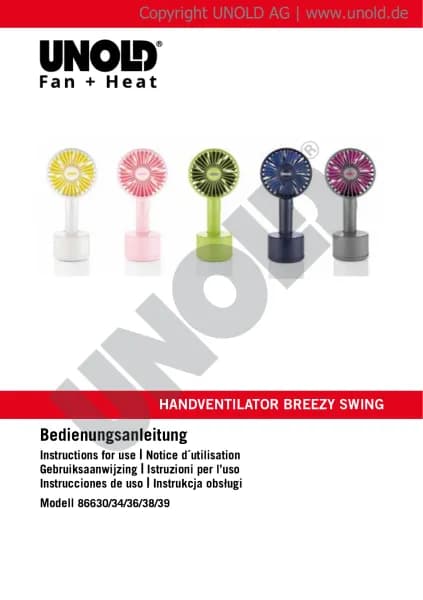 Unold Breezy Swing 86634