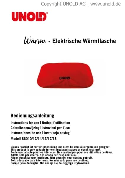 Unold Wärmi 86015
