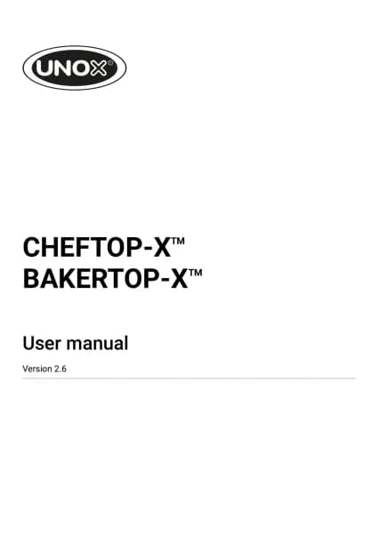 Unox BAKERTOP-X Digital.ID