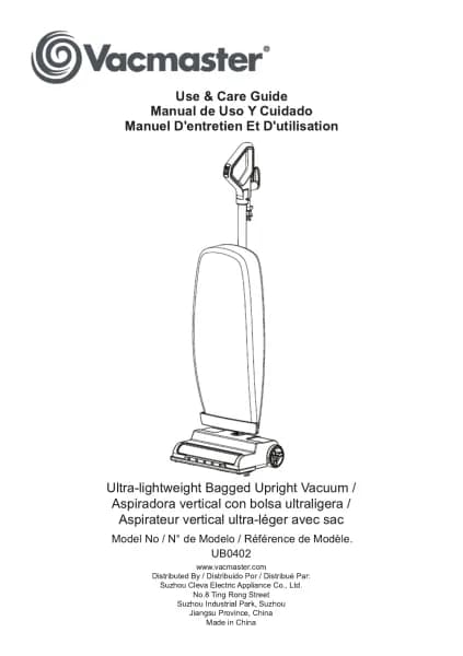 Vacmaster UB0402