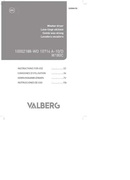 Valberg WD 10714 A 10/D W180C