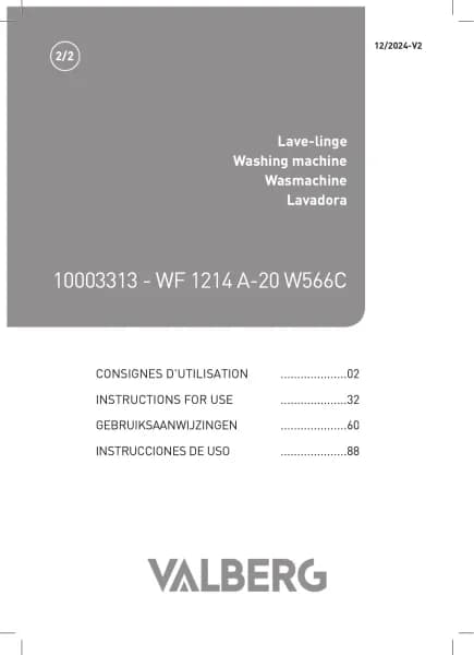 Valberg WF 1214 A-20 W566C