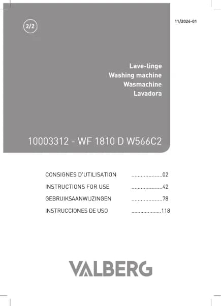 Valberg WF 1810 D W566C2