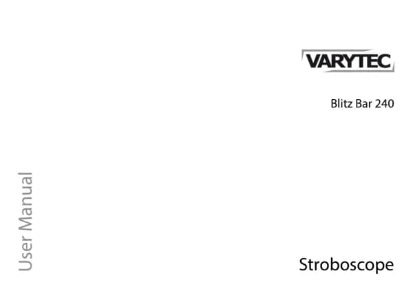 Varytec Blitz Bar 240