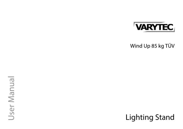 Varytec Wind Up 85 kg TÜV