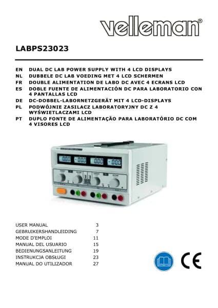 Velleman LABPS23023