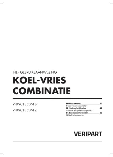 Veripart VPKVC185DNFZ