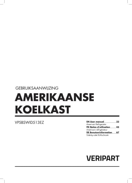 Veripart VPSBSWID513EZ
