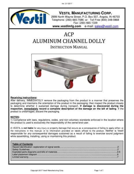 Vestil ACP-2442-20