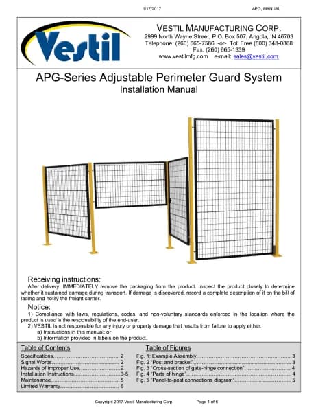 Vestil APG-P8-C
