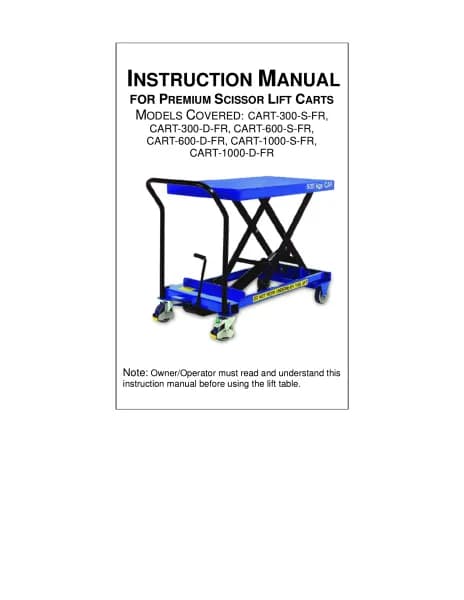 Vestil CART-D-FR