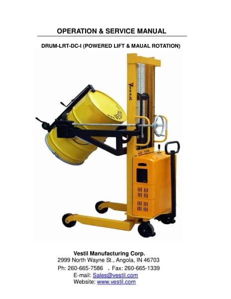 Vestil DRUM-LRT
