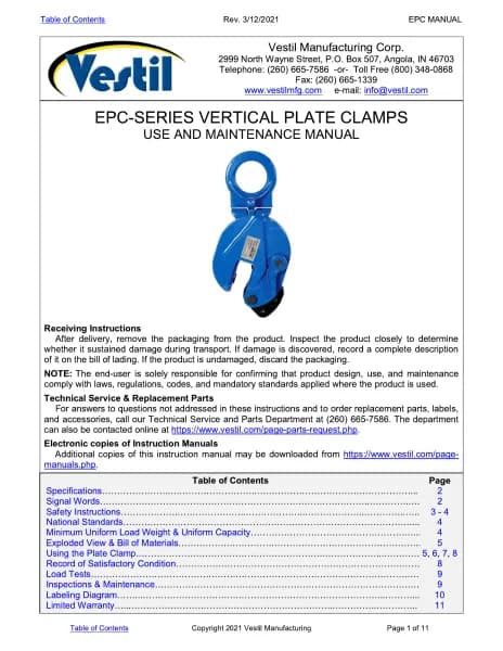 Vestil EPC-10
