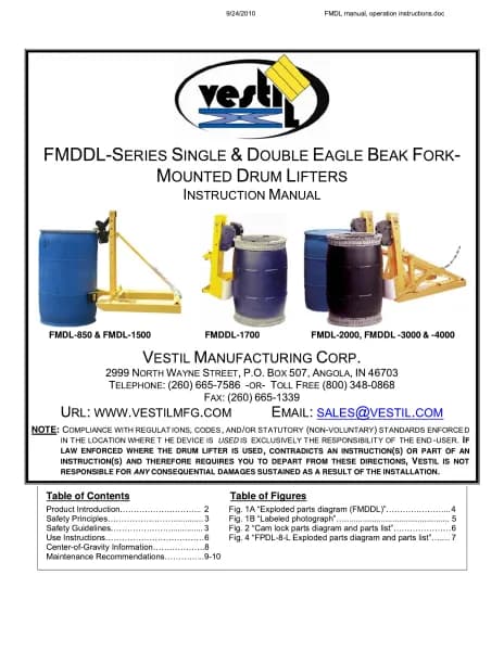 Vestil FMDL-2000