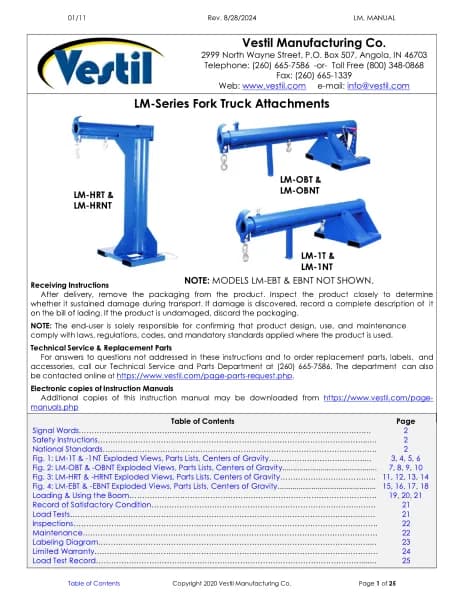Vestil LM-EBNT-4-24
