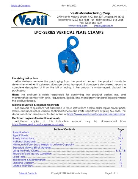Vestil LPC-40