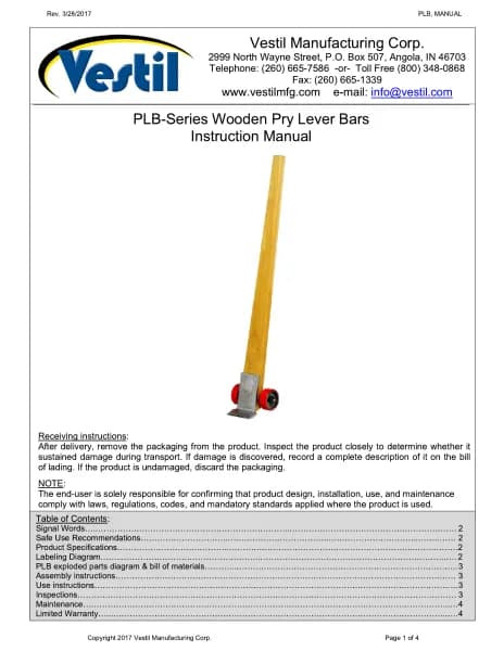 Vestil PLB-5