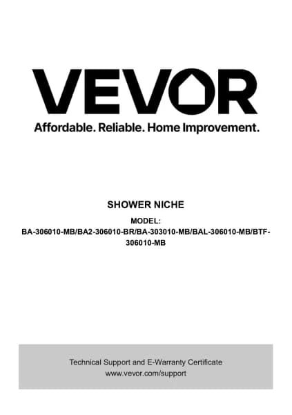 Vevor BA2-306010-BR