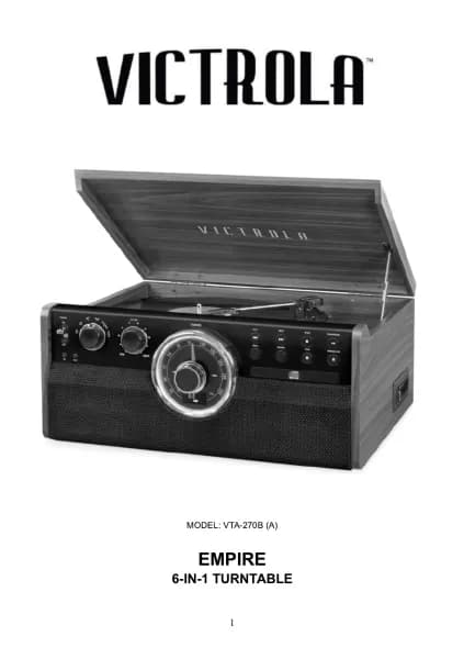 Victrola The Empire VTA-270B