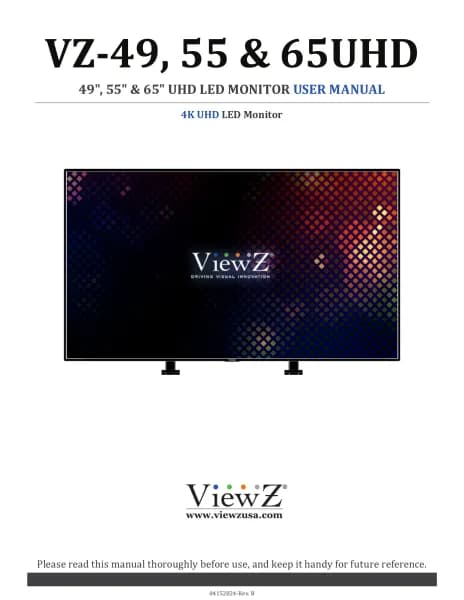 ViewZ VZ-49UHD